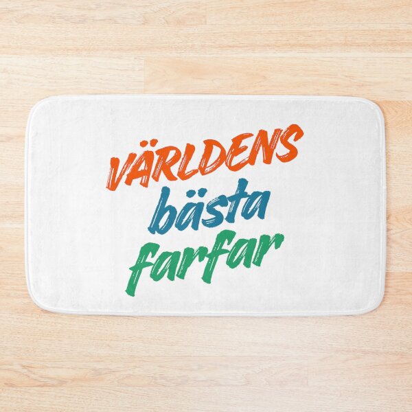 Item preview, Världens Bästa Farfar - World's Best Paternal Grandfather Swedish Typography designed and sold by Designbynorase.