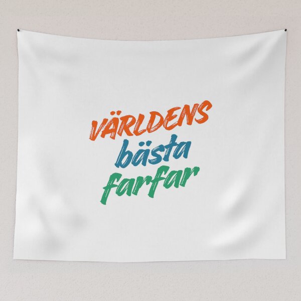 Item preview, Världens Bästa Farfar - World's Best Paternal Grandfather Swedish Typography designed and sold by Designbynorase.