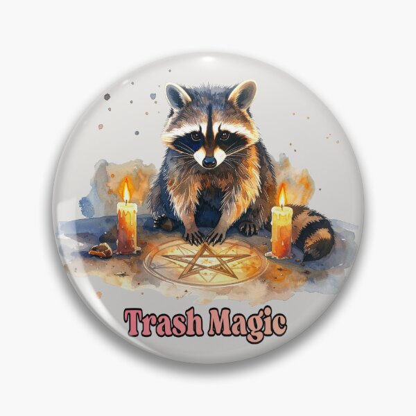 Item preview, Raccoon in the Witches' Circle designed and sold by LiskoDesign.