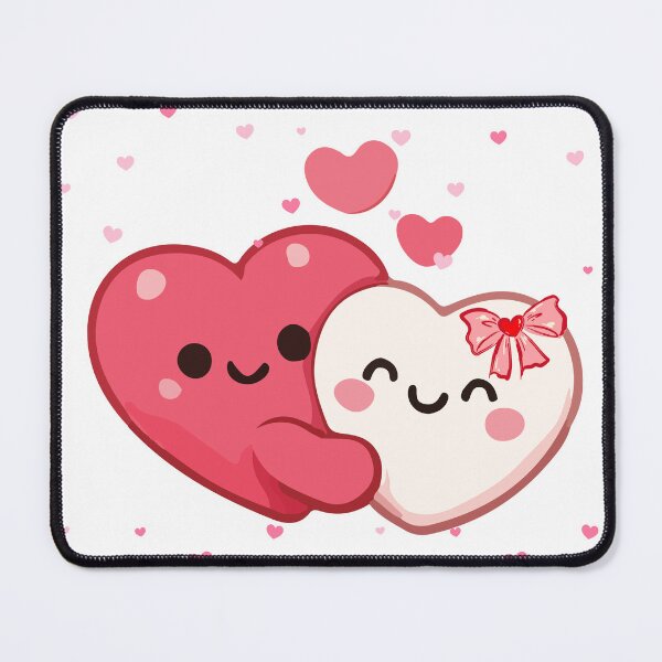 Item preview, Cute Kawaii Hearts Hugging Valentine Day Art designed and sold by RAJASWARSTORE.