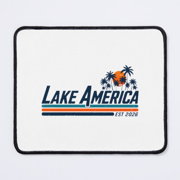 Item preview, Scenic Lake America Nature Landscape Artwork for Outdoors Lovers designed and sold by HMshopful.