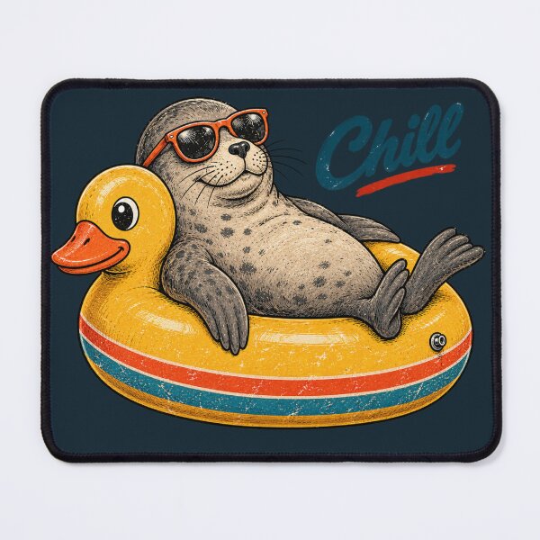 Item preview, Chill Seal on Duck Float designed and sold by lungpleecha.