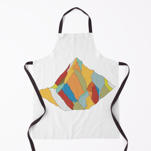 Item preview, Sunset K2 - Geometric Alpine Peak Art designed and sold by iampaulmorris.