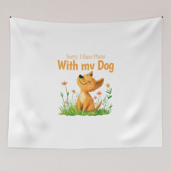 Item preview, Sorry, I Have Plans With My Dog designed and sold by enrique1960.