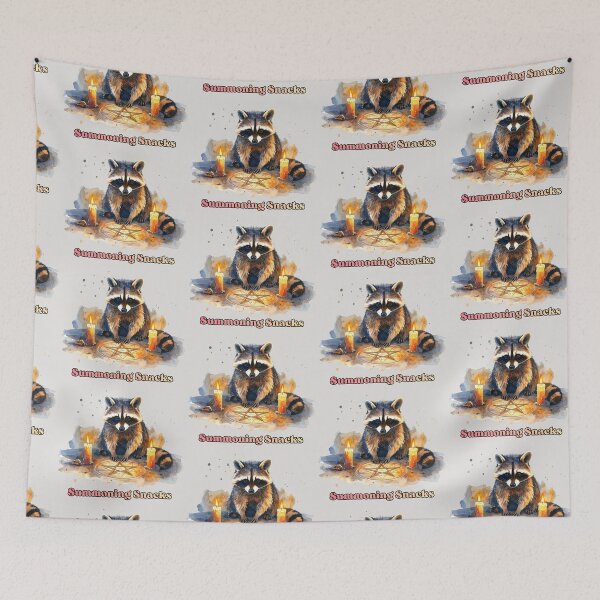 Item preview, Raccoon conjures up treats designed and sold by LiskoDesign.