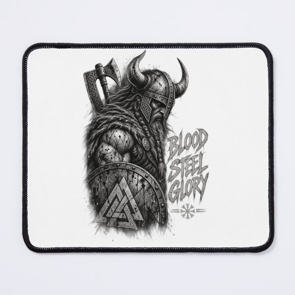Item preview, Blood Steel Glory Viking Warrior – Norse Mythology Warrior Design designed and sold by Onviton.