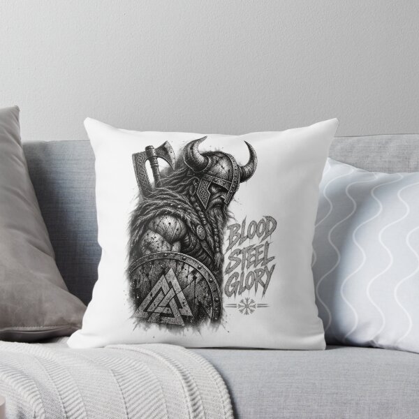 Item preview, Blood Steel Glory Viking Warrior – Norse Mythology Warrior Design designed and sold by Onviton.