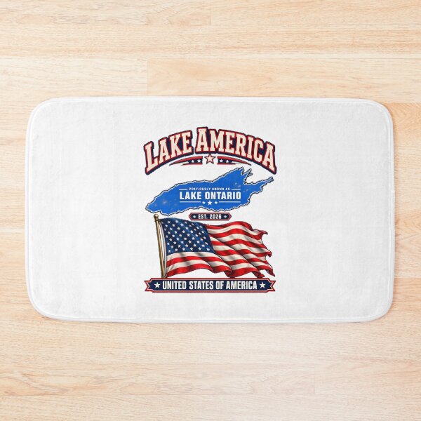 Item preview, Scenic Lake America Design Featuring Ontario and USA Borders designed and sold by HMshopful.