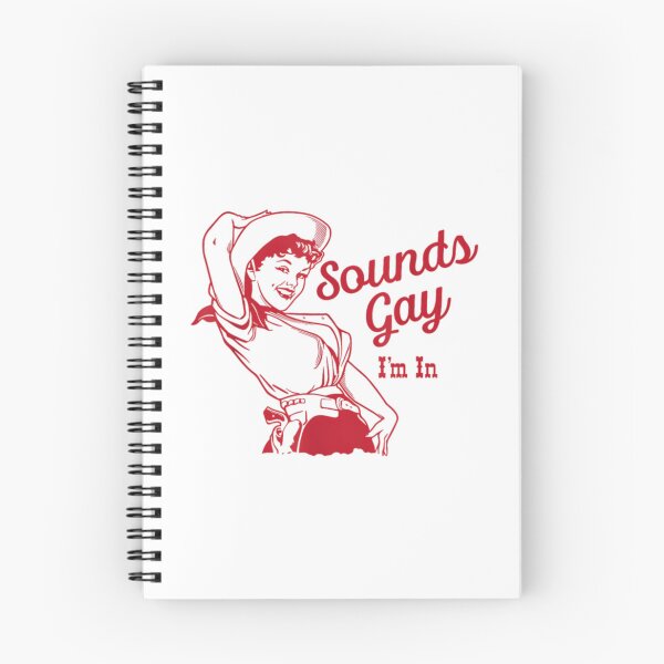 Item preview, Sounds Gay I'm In – Vintage Lesbian Cowgirl Howdy Lesbians designed and sold by HyphThonia.
