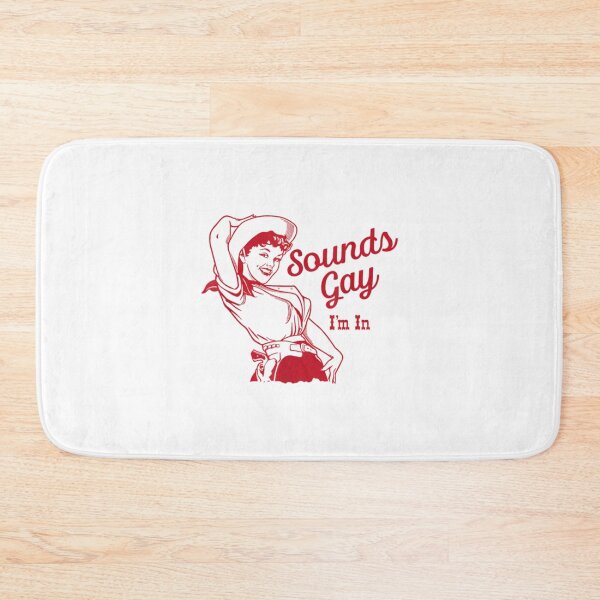 Item preview, Sounds Gay I'm In – Vintage Lesbian Cowgirl Howdy Lesbians designed and sold by HyphThonia.