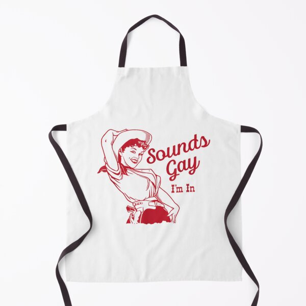 Item preview, Sounds Gay I'm In – Vintage Lesbian Cowgirl Howdy Lesbians designed and sold by HyphThonia.