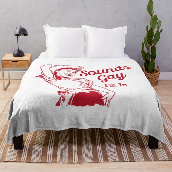 Item preview, Sounds Gay I'm In – Vintage Lesbian Cowgirl Howdy Lesbians designed and sold by HyphThonia.