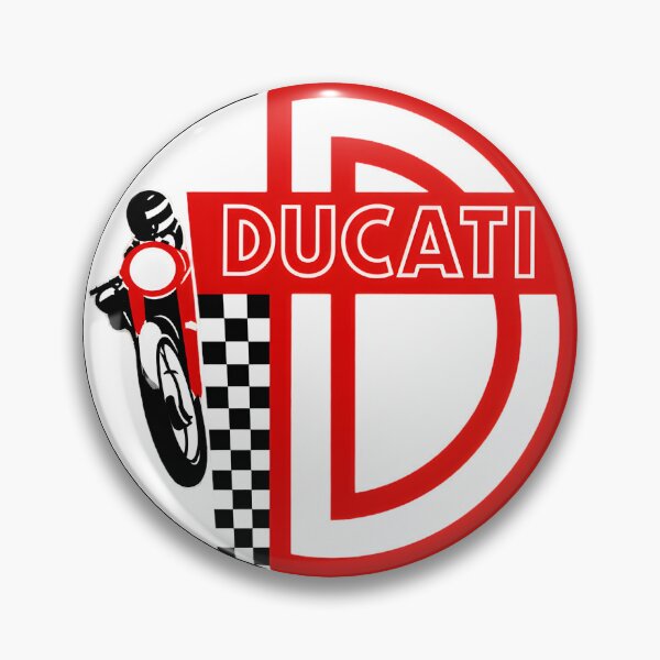 Item preview, Vintage Ducati Motorcycle Design Inspired Remake designed and sold by rayredwolf.