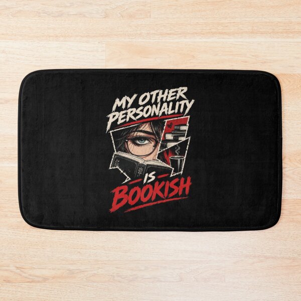 Item preview, My Other Personality Is Bookish – Funny Book Lover Design designed and sold by Noirvasca.