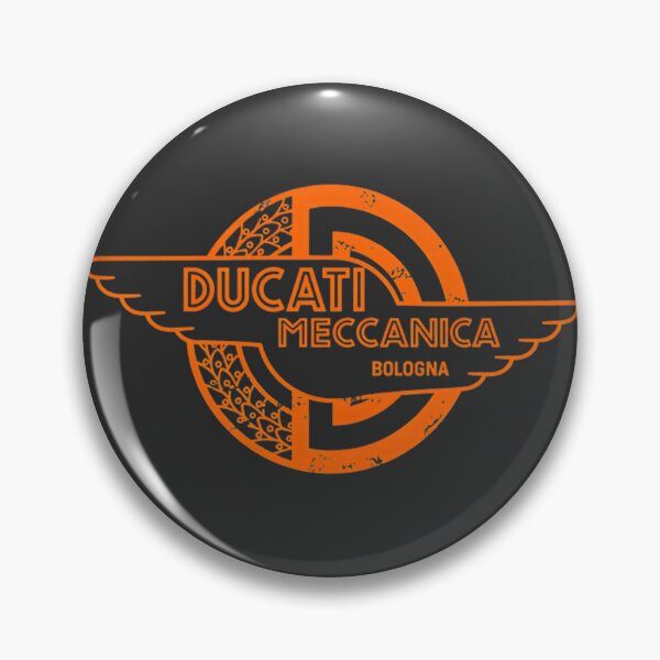 Item preview, Vintage Ducati Wing Large Logo Classic Motorcycle Emblem Design designed and sold by rayredwolf.