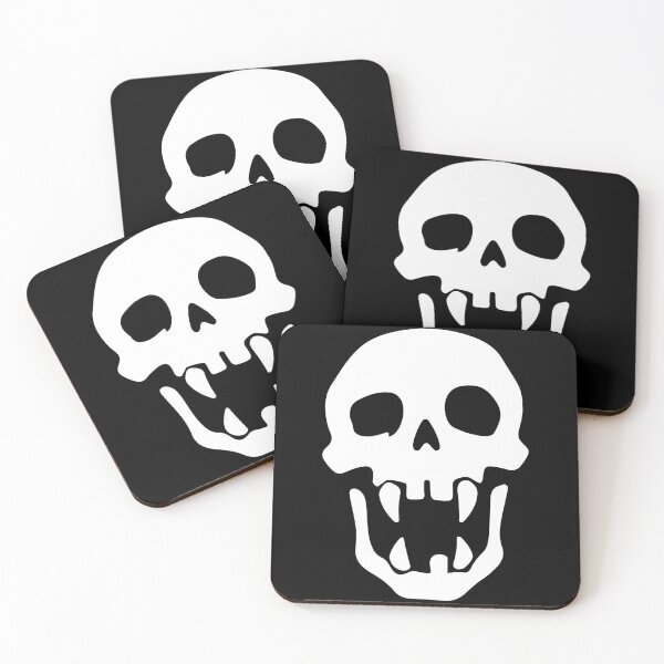 Item preview, Dark Silhouette Skulls 024_1 designed and sold by AhmedHelal24795.