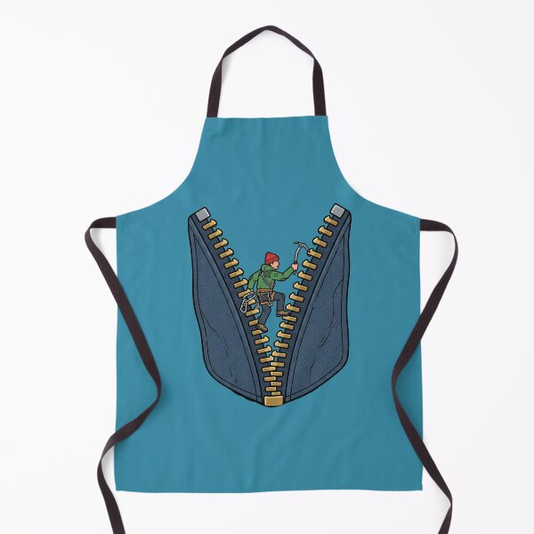 Item preview, Climber Scaling A Denim Zipper designed and sold by Rare By Hero.
