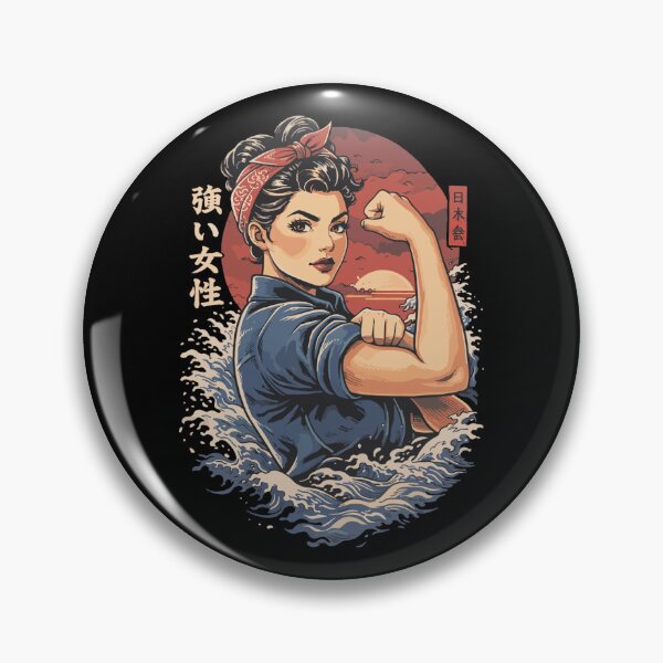 Item preview, Women's Power & Empowerment – Strong Woman Kanji designed and sold by Pineapple-Tree.