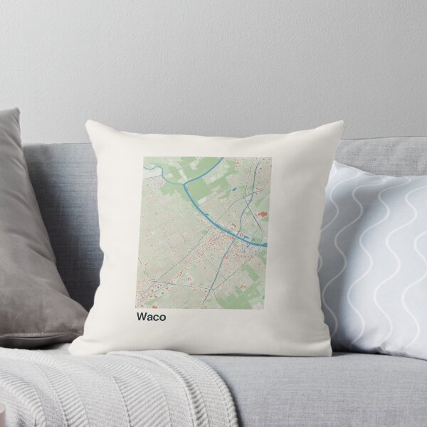 Item preview, Waco Minimalistic Map Art designed and sold by MapsNerd.