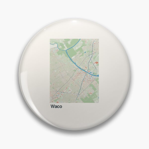 Artikelvorschau, Minimalistische Kartenkunst von Waco entworfen und verkauft von MapsNerd.