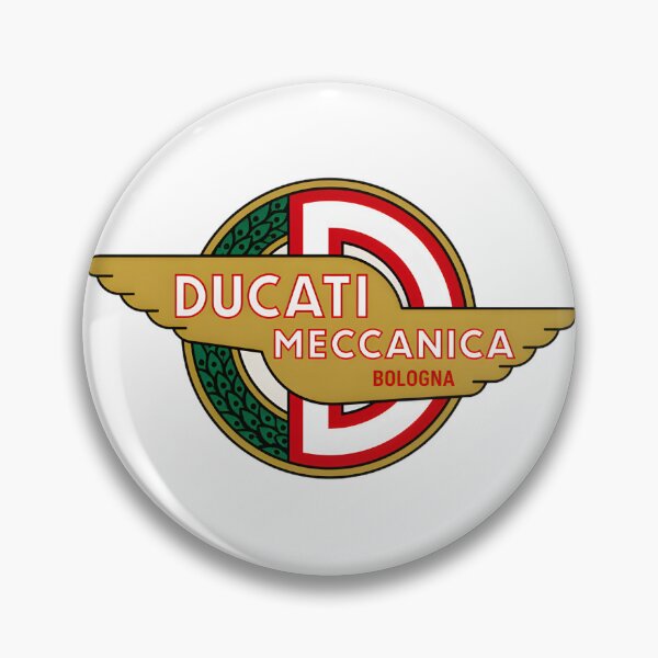 Item preview, Vintage Ducati Classic Motorcycle Retro Design designed and sold by rayredwolf.