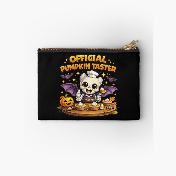 Item preview, Official Pumpkin Taster Cute Halloween Skeleton designed and sold by Yomere.