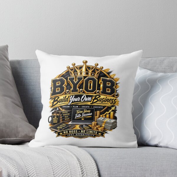 Item preview, B.Y.O.B. Build Your Own Business – Entrepreneur Boss Motivation designed and sold by BilcoStillbaze.