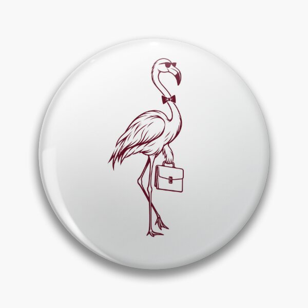 Item preview, Business Flamingo Line Art designed and sold by Papillon Studio.