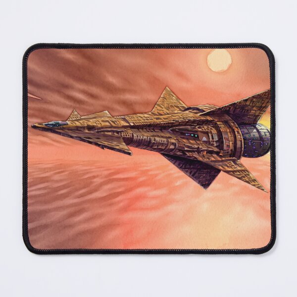 Item preview, Icarus Spaceship Soaring Through Alien Sunset designed and sold by CentauriArt.