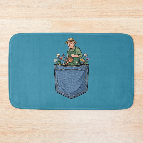 Item preview, Pocket Gardener Watering Wildflowers designed and sold by Rare By Hero.