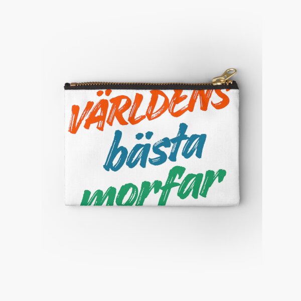 Item preview, Världens Bästa Morfar - World's Best Maternal Grandfather Swedish Typography designed and sold by Designbynorase.