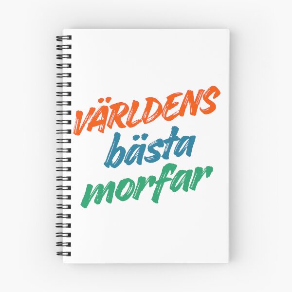 Item preview, Världens Bästa Morfar - World's Best Maternal Grandfather Swedish Typography designed and sold by Designbynorase.
