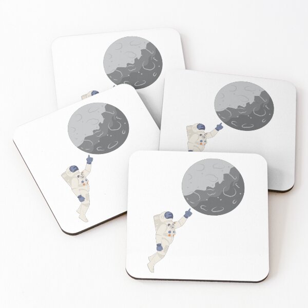 Item preview, Astronaut Reaching for the Moon designed and sold by SROXT.