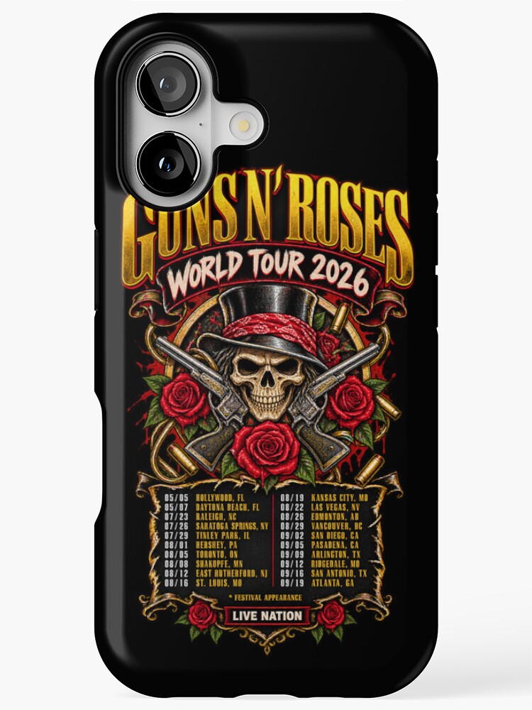 Thumbnail 1 of 4, iPhone Case, Guns N Roses designed and sold by choudane.
