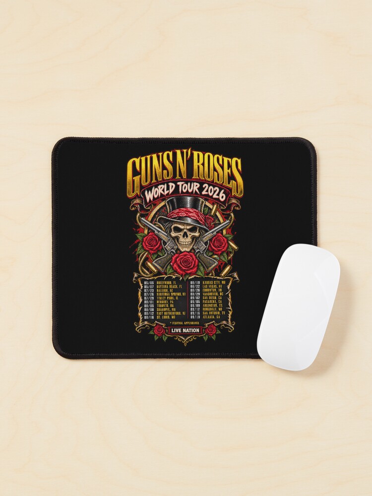 Thumbnail 1 of 5, Mouse Pad, Guns N Roses designed and sold by choudane.