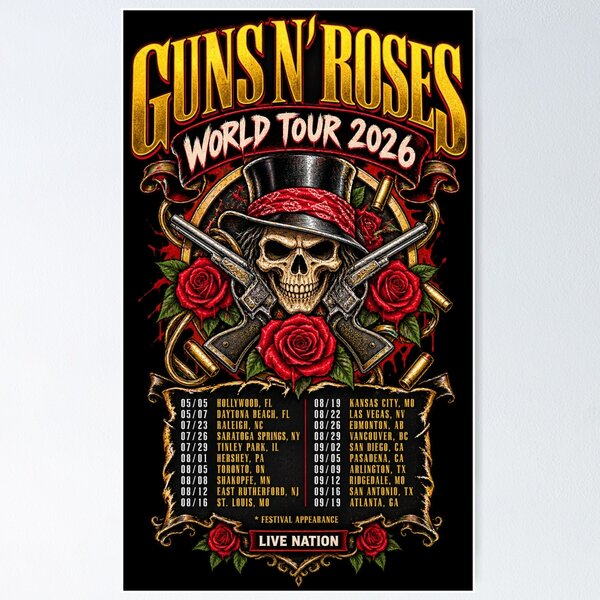 Item preview, Guns N Roses designed and sold by choudane.
