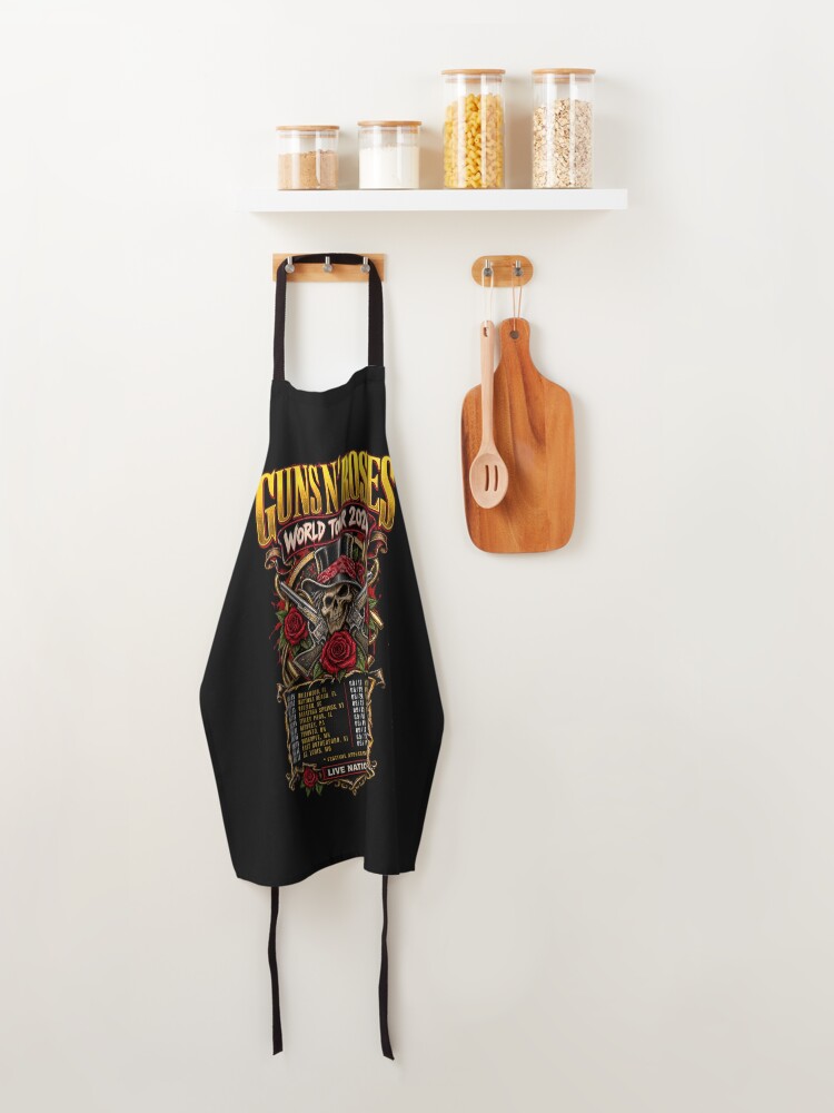 Thumbnail 4 of 6, Apron, Guns N Roses designed and sold by choudane.
