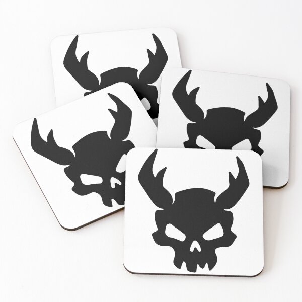 Item preview, Dark Silhouette Skulls 027_1 designed and sold by AhmedHelal24795.