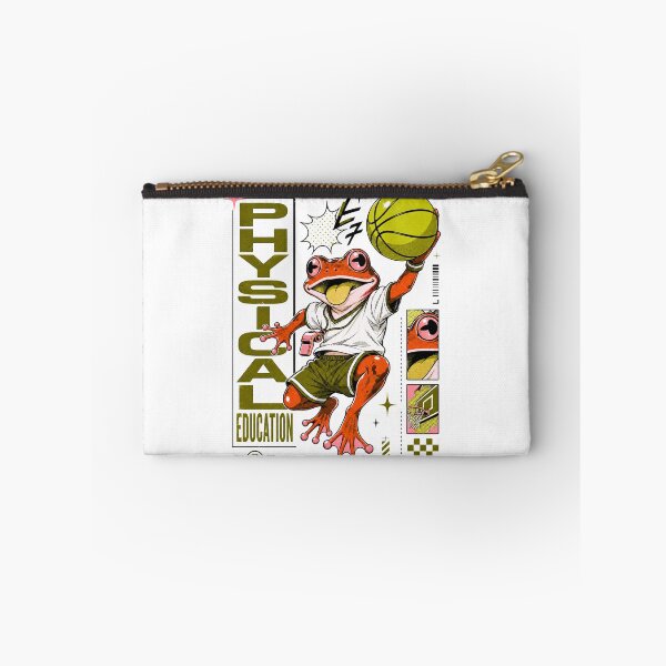 Item preview, Physical Education Red Frog Graphic Poster T-Shirt | Funny PE Teacher Toad Basketball Coach Gym Teacher Gift Yellow Art designed and sold by illeN-Art-World.