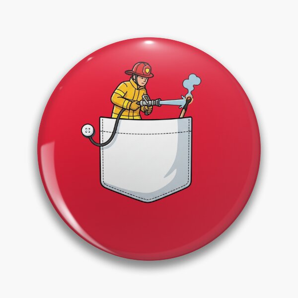 Item preview, Pocket Firefighter And A Lit Match designed and sold by Rare By Hero.