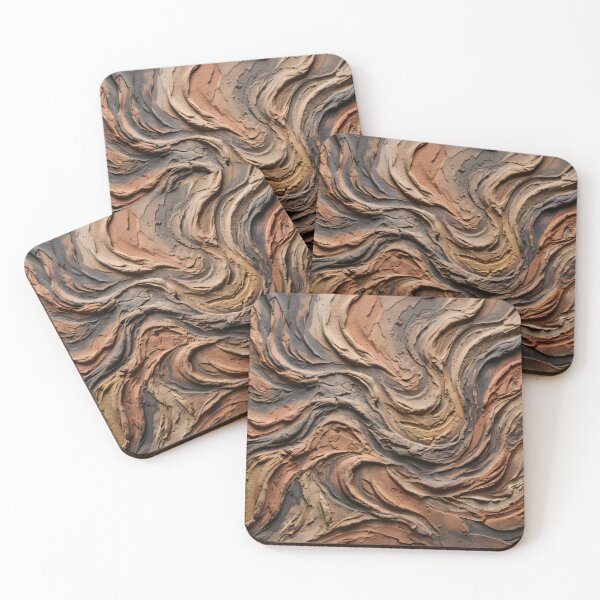 Item preview, Earth Tone Sculpted Plaster Texture designed and sold by ArtlightStudio.