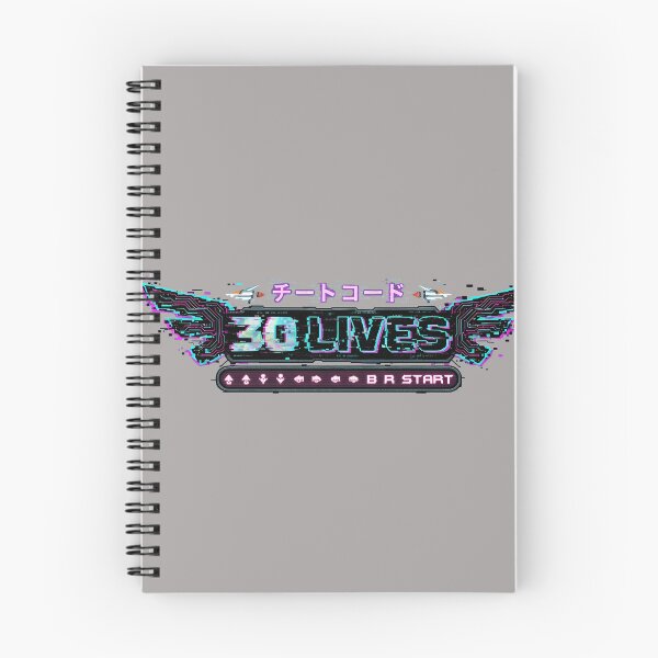 Item preview, 30 LIVES Cheat Code Arcade Retro Wing Design-77 designed and sold by GabrielBlanc.
