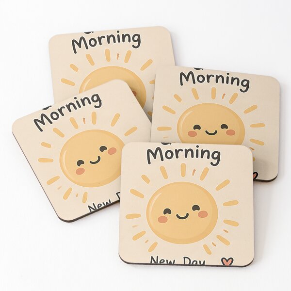 Item preview, Good Morning Sunshine | New Day Brighter You Cute Positive Quote designed and sold by Sara-Ai.