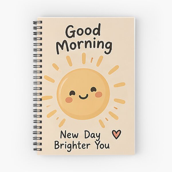 Item preview, Good Morning Sunshine | New Day Brighter You Cute Positive Quote designed and sold by Sara-Ai.