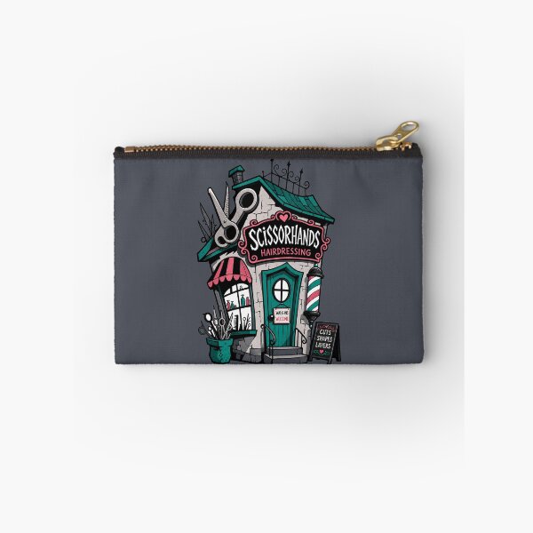Item preview, Scissorhands Hairdressing Shop designed and sold by BrambleBox.
