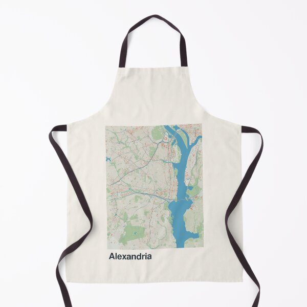 Item preview, Alexandria Minimalistic Map Art designed and sold by MapsNerd.