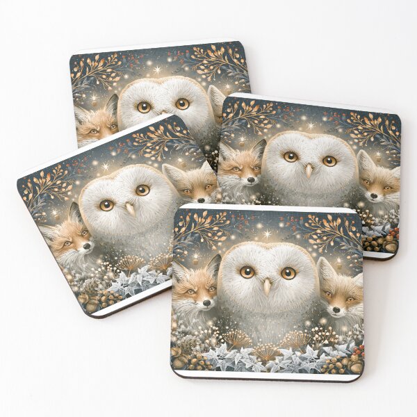 Item preview, Christmas Legends - Poetic Nordic Wildlife (Birds & Wild Mammals) designed and sold by aghnadarragh.