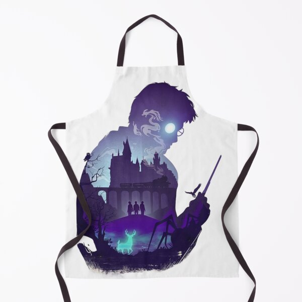 Artikelvorschau, Harry-Potter-Silhouette – Magisches Hogwarts-Motiv entworfen und verkauft von 4U---Store.