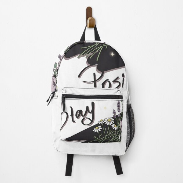 Item preview, Stay Positive Botanical Bouquet – Floral Hand-Lettered Design designed and sold by RON-FASHION.