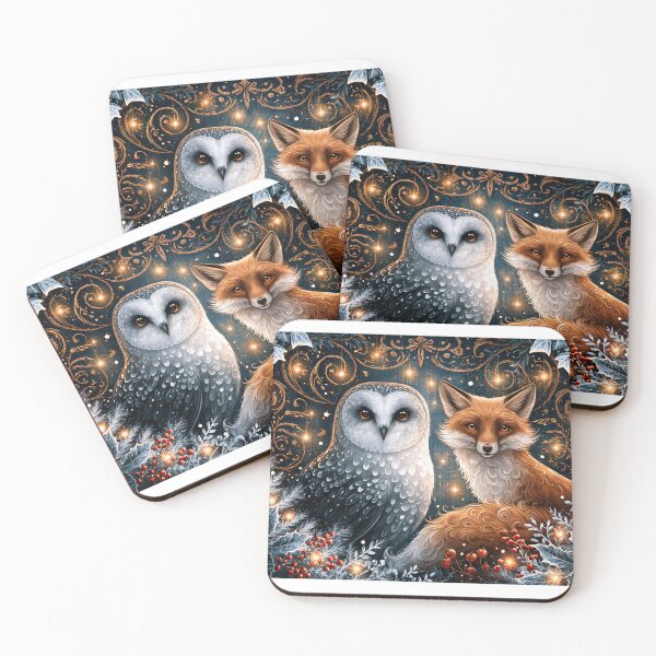 Item preview, Christmas Legends - Poetic Nordic Wildlife (Birds & Wild Mammals) designed and sold by aghnadarragh.